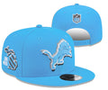 Detroit Lions New Era NFL Hat flat brim adjustable