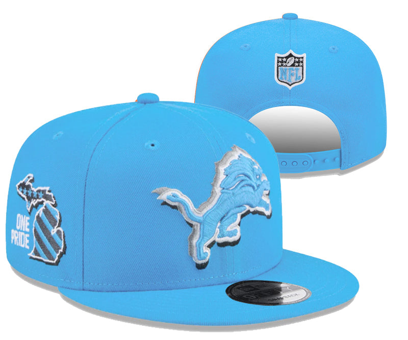 Detroit Lions New Era NFL Hat flat brim adjustable