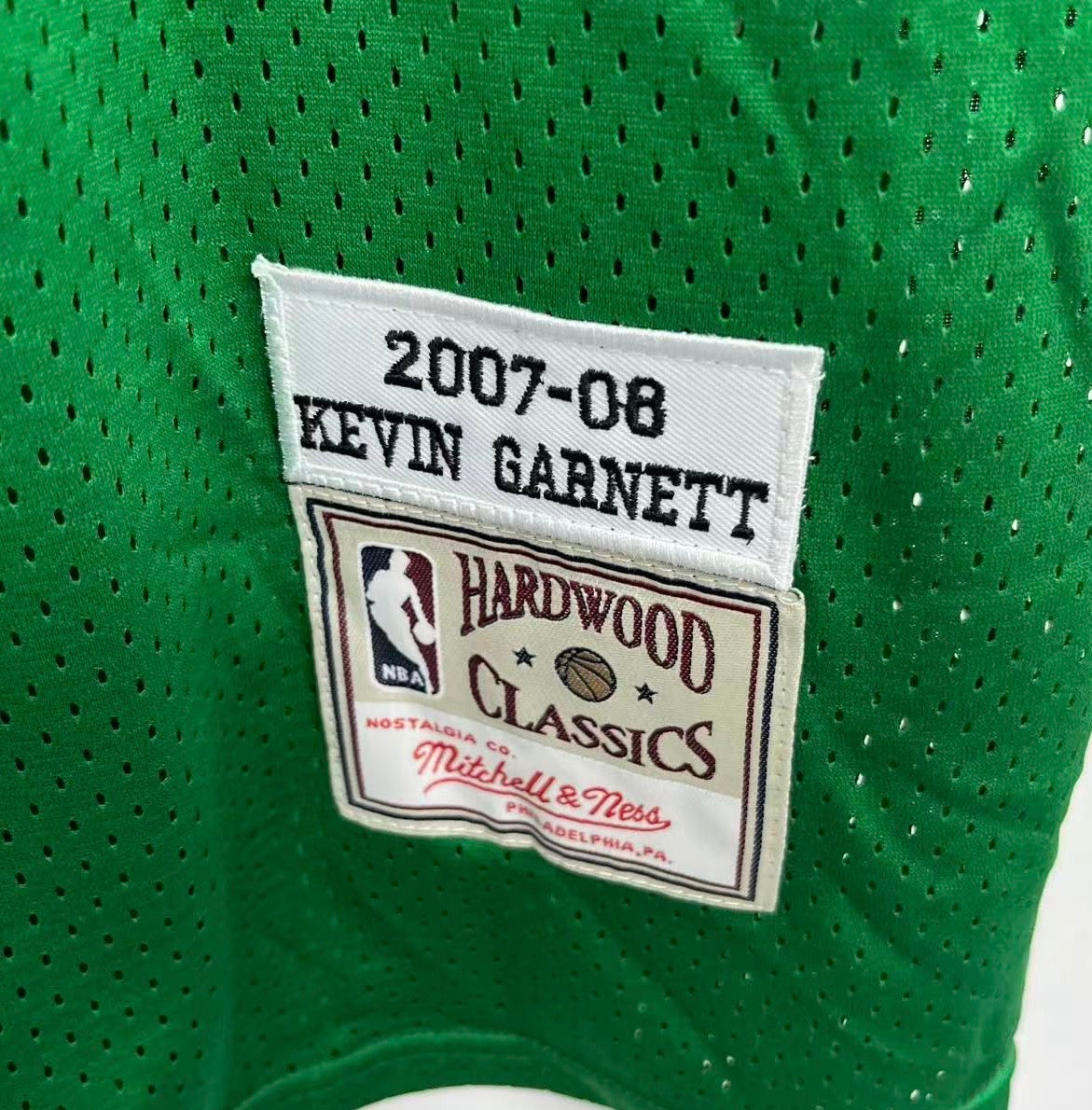 Kevin Garnett Boston Celtics Official NBA Mitchell & Ness Jersey
