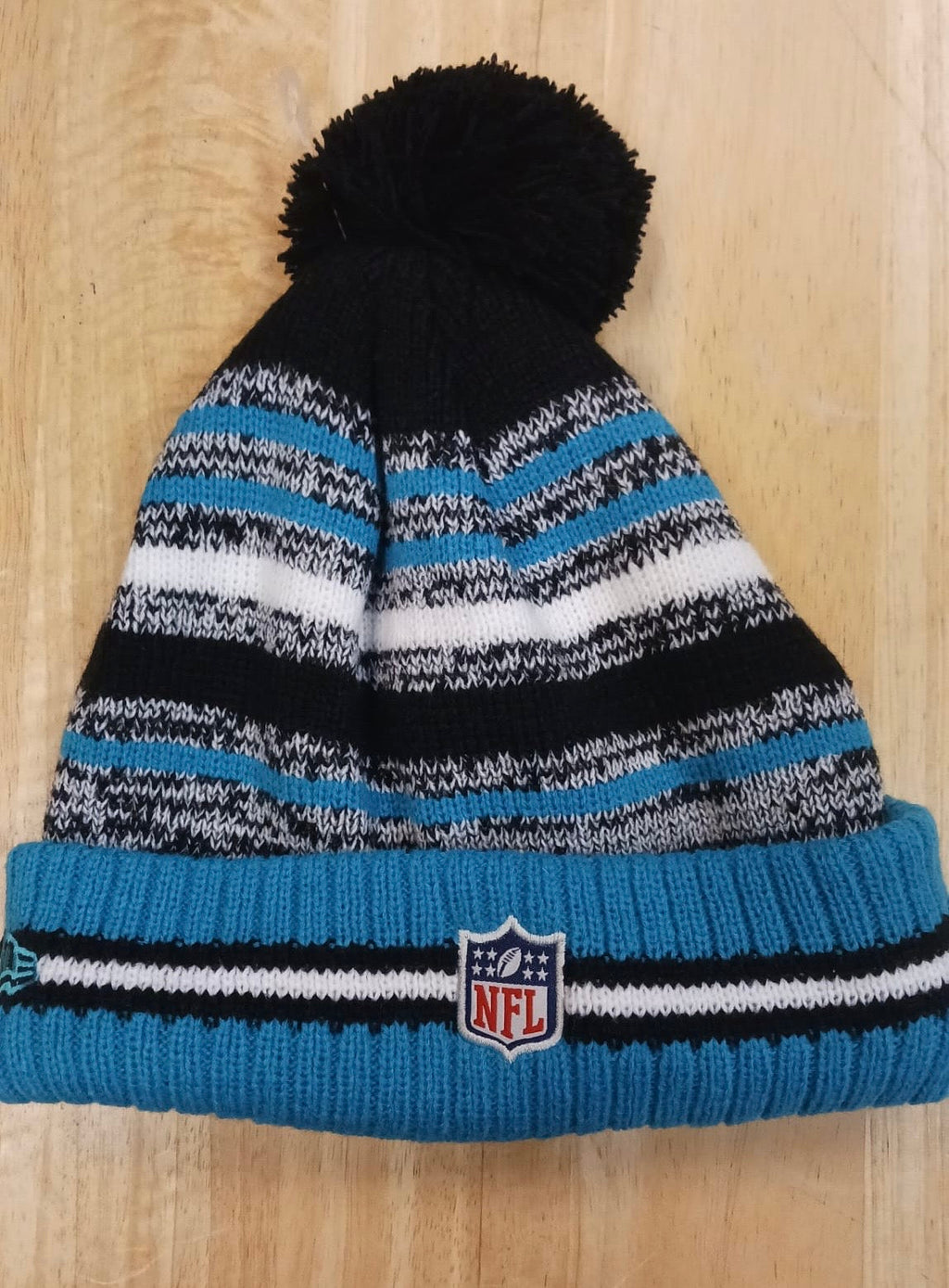 Jacksonville Jaguars NFL New Era winter knit Hat with Pom Pom
