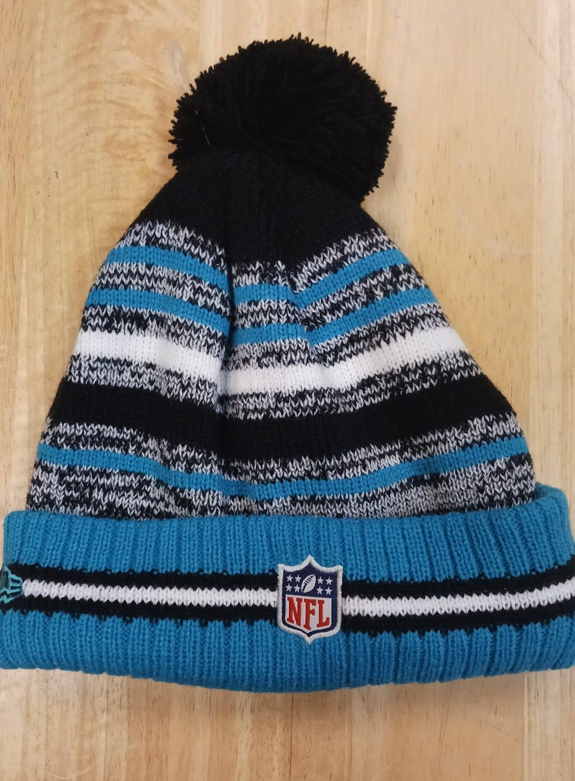 Jacksonville Jaguars NFL New Era winter knit Hat with Pom Pom