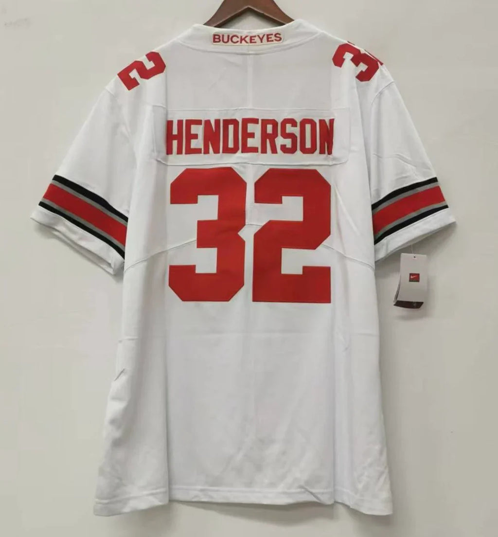 Any Name & Number Ohio State Buckeyes customized Nike Jersey White