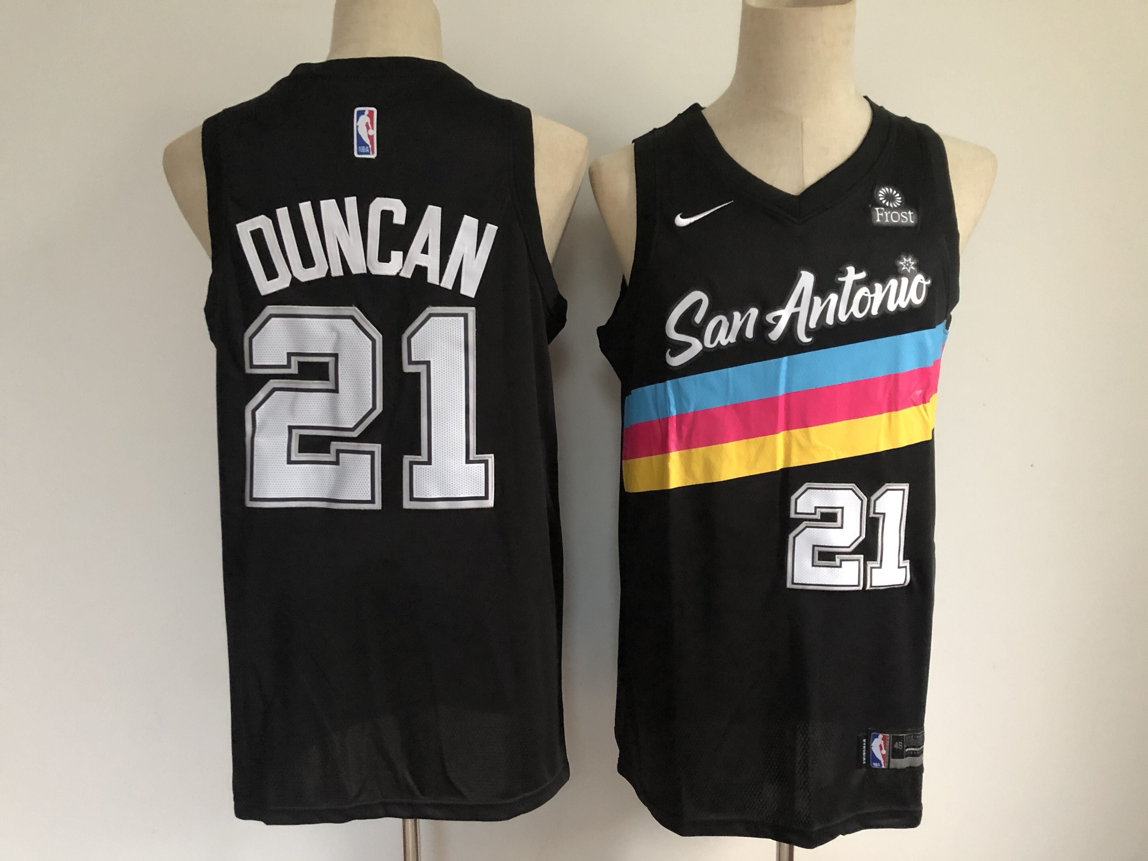 Tim Duncan San Antonio Spurs  Official NBA Nike Jersey