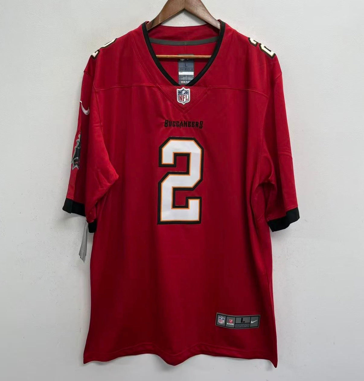 Emeka Egbuka Tampa Bay Buccaneers Official NFL Nike Jersey Red