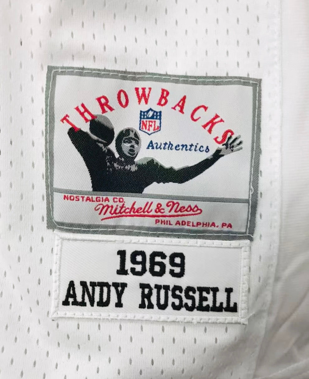 Andy Russell Pittsburgh Steelers NFL Mitchell  & Ness Jersey