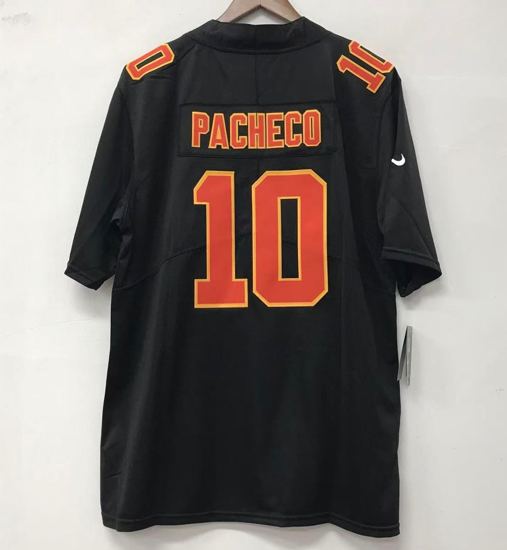 Isiah Pacheco Kansas City Chiefs Official NFL Nike Jersey Black