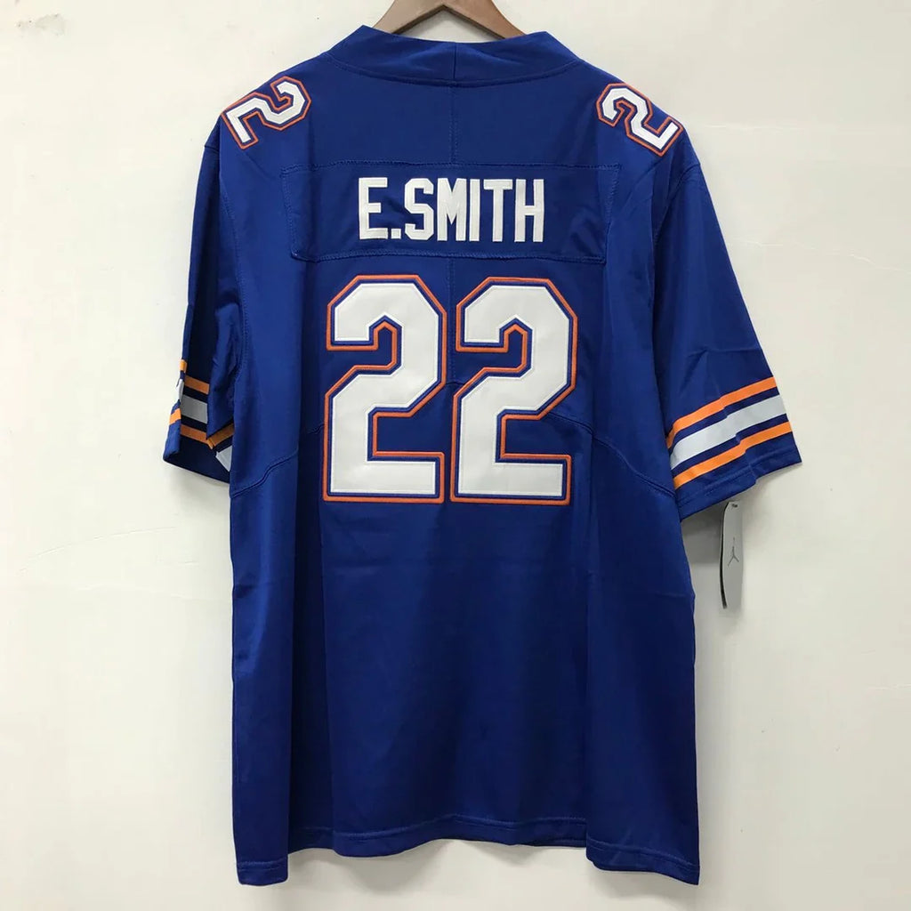 Emmitt Smith YOUTH KIDS Florida Gators Official NCAA Jordan Brand Jersey blue