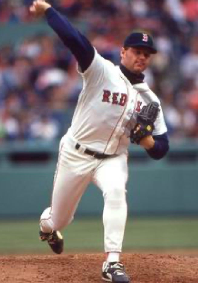 Roger Clemens 1987 Boston Red Sox Official MLB Majestic Jersey