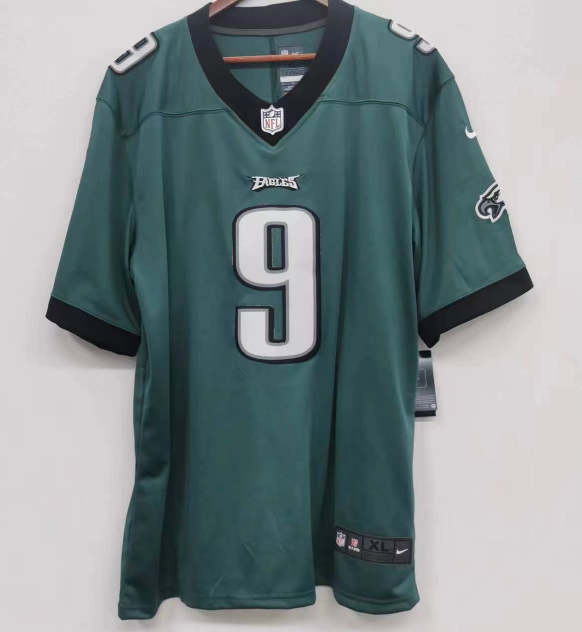 Nick Foles Philadelphia Eagles NFL Nike Jersey green