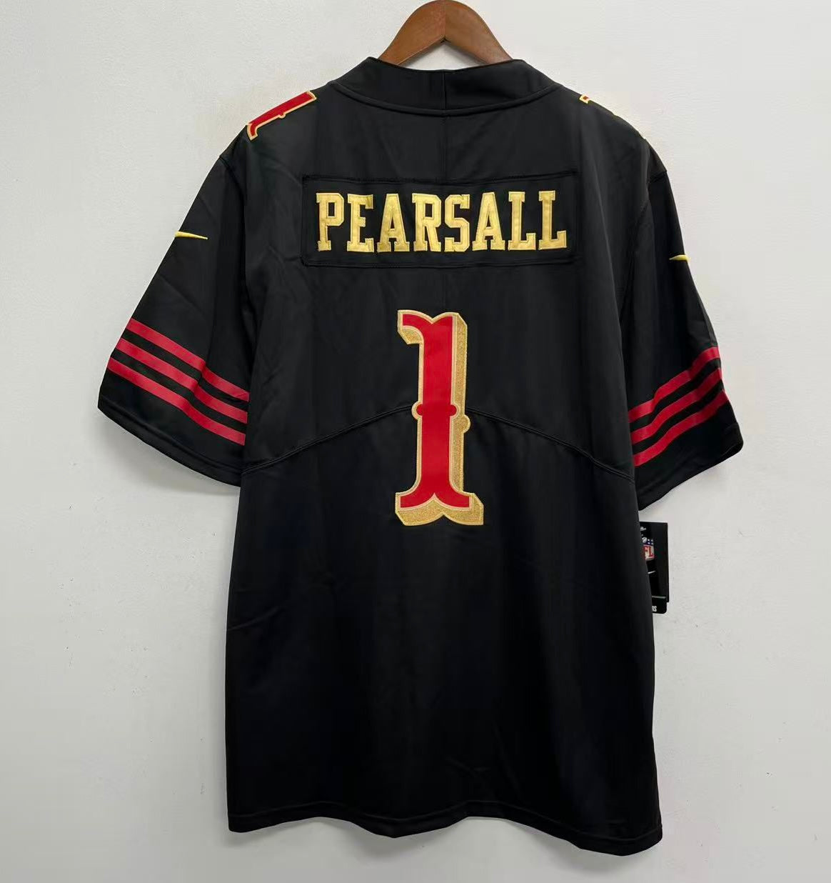 Ricky Pearsall San Francisco 49ers YOUTH KIDS Official NFL 2025 Rivalries Collection Nike Jersey