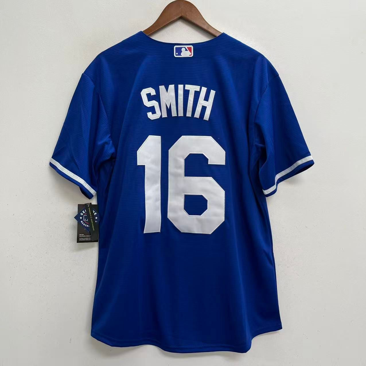 Will Smith Los Angeles Dodgers Official MLB Nike jersey blue