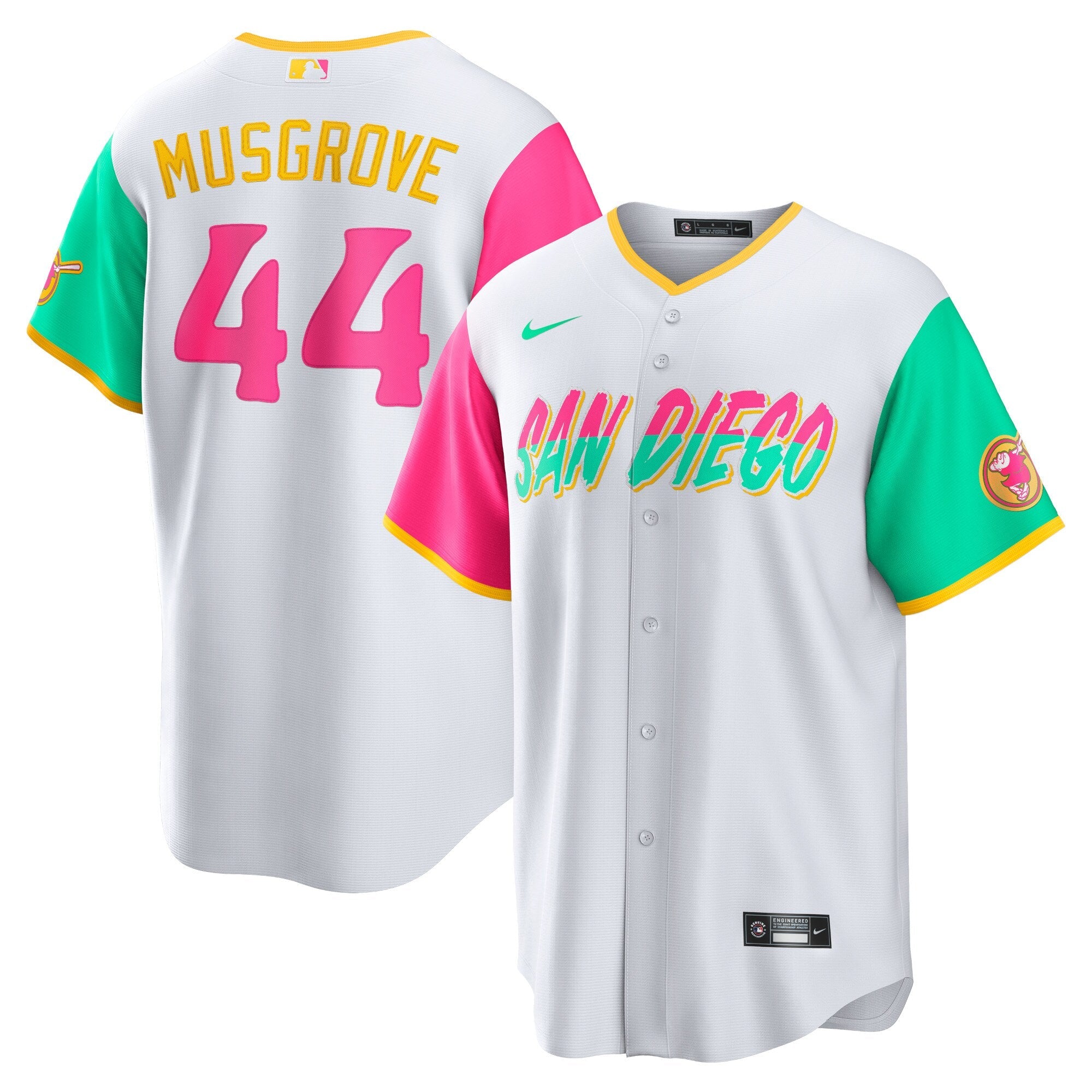 Joe Musgrove YOUTH KIDS San Diego Padres Official MLB Nike Jersey