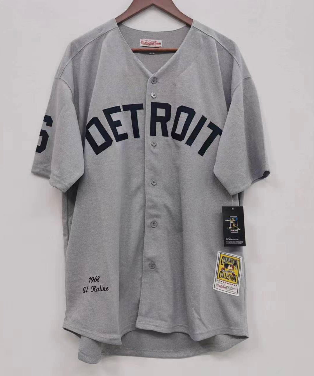 Al Kaline Detroit Tigers Official MLB Jersey Mitchell & Ness