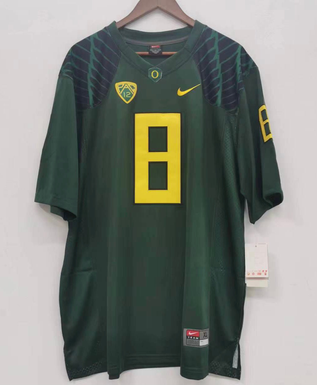 Marcus Mariota Oregon Ducks Official NCAA Nike Jersey Green