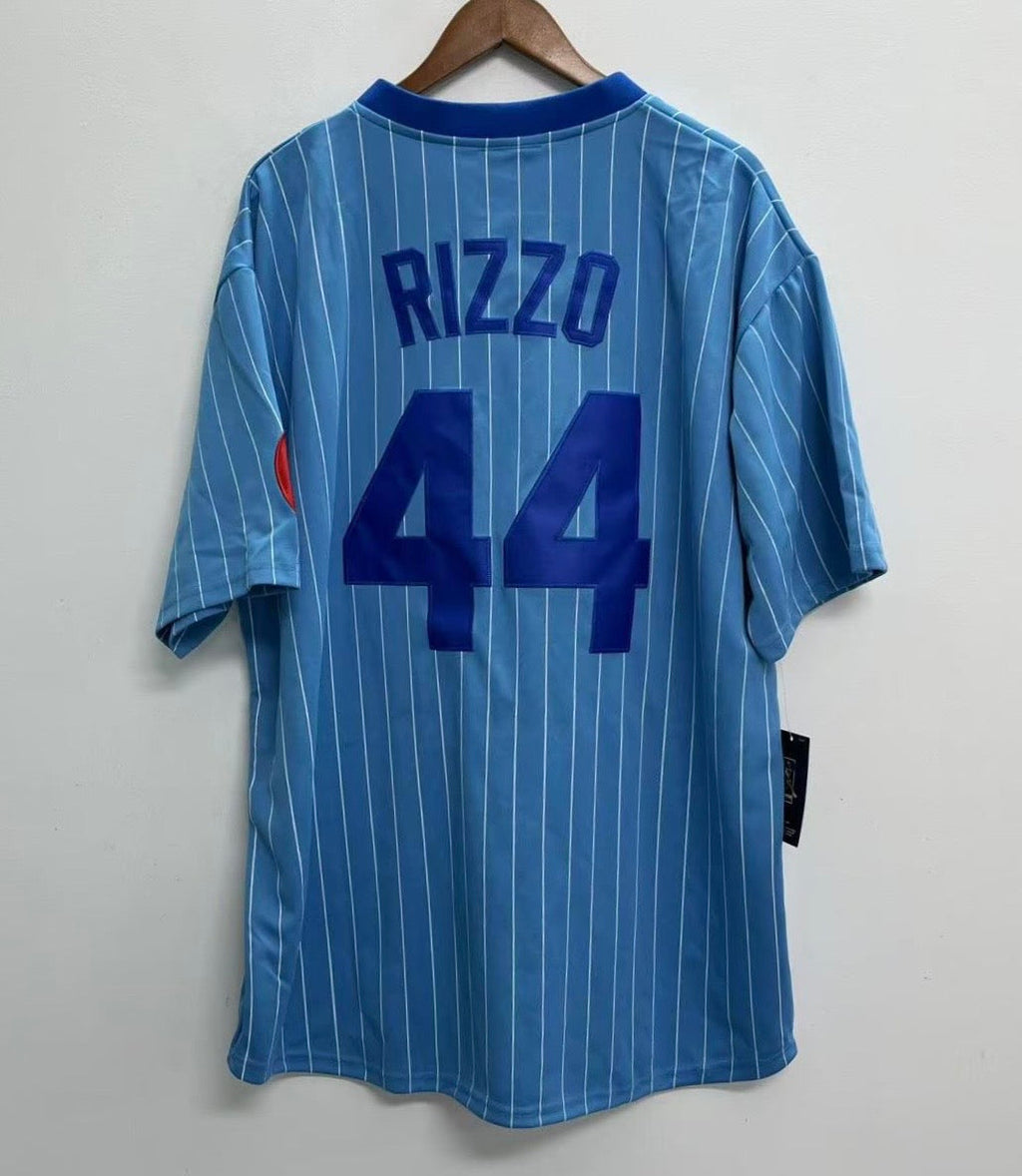 Anthony Rizzo Chicago Cubs Official MLB Majestic Throwback Jersey