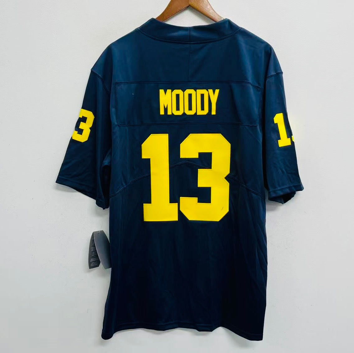 Jake Moody Michigan Wolverines Official NCAA Jersey #13 blue