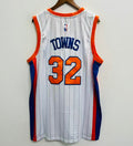 Karl-Anthony Towns New York Knicks Official Nike NBA Jersey white