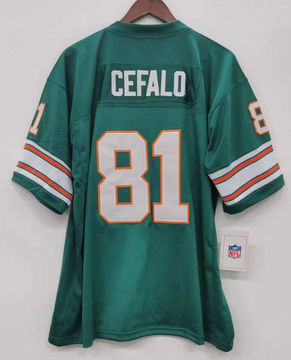 Jimmy Cefalo Miami Dolphins Official NFL Mitchell & Ness Jersey
