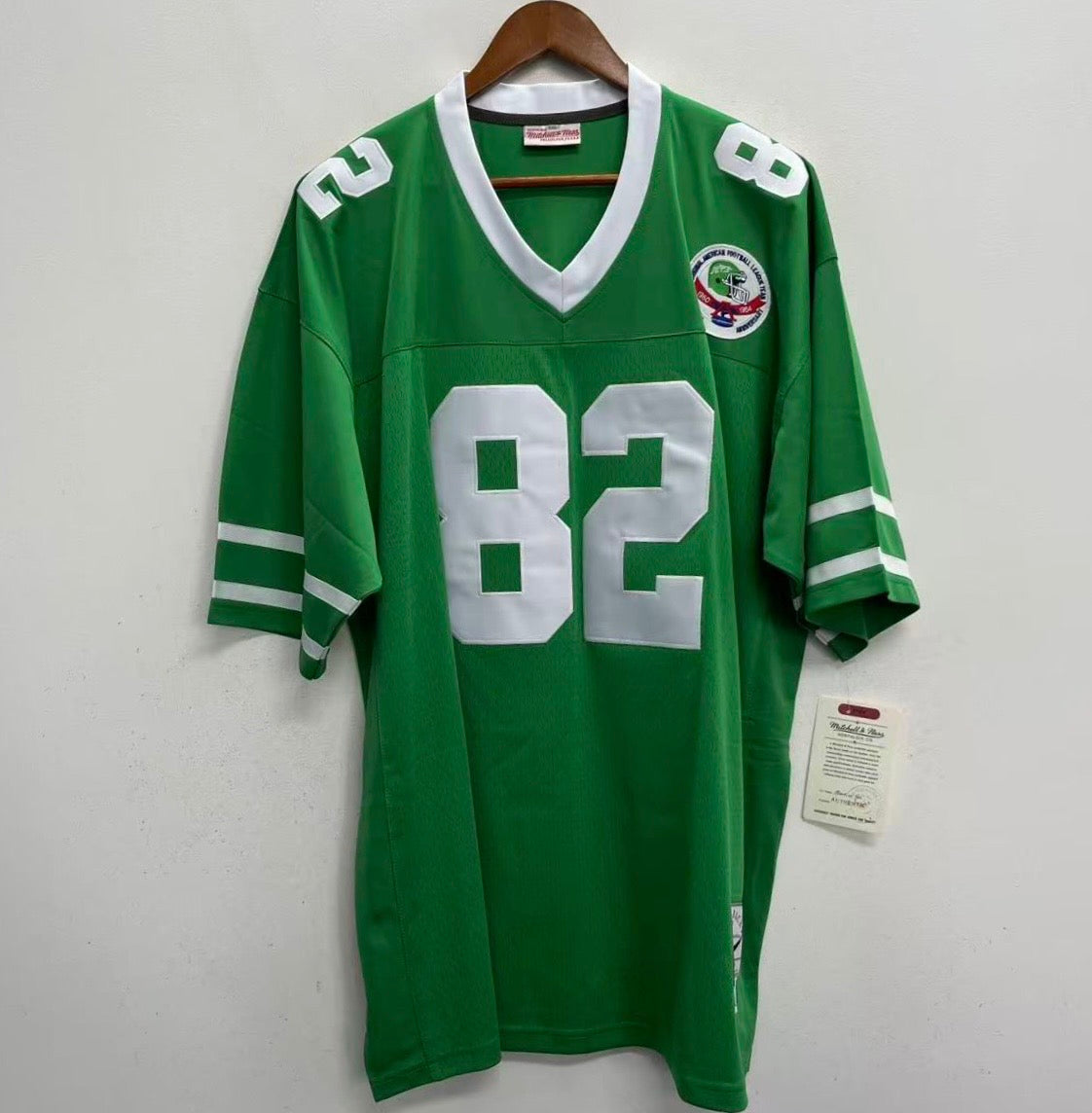 Mickey Shuler New York Jets Official NFL Mitchell & Ness Jersey
