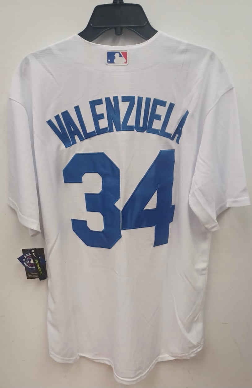 Fernando Valenzuela Los Angeles Dodgers Official MLB Nike Jersey