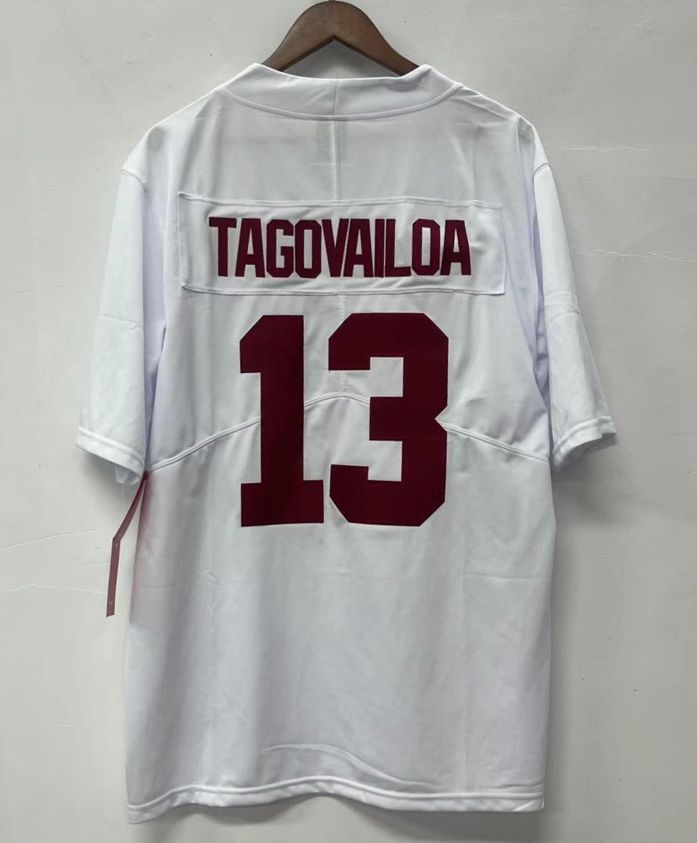 Tua Tagovailoa Alabama Crimson Tide Official NCAA Nike Jersey white