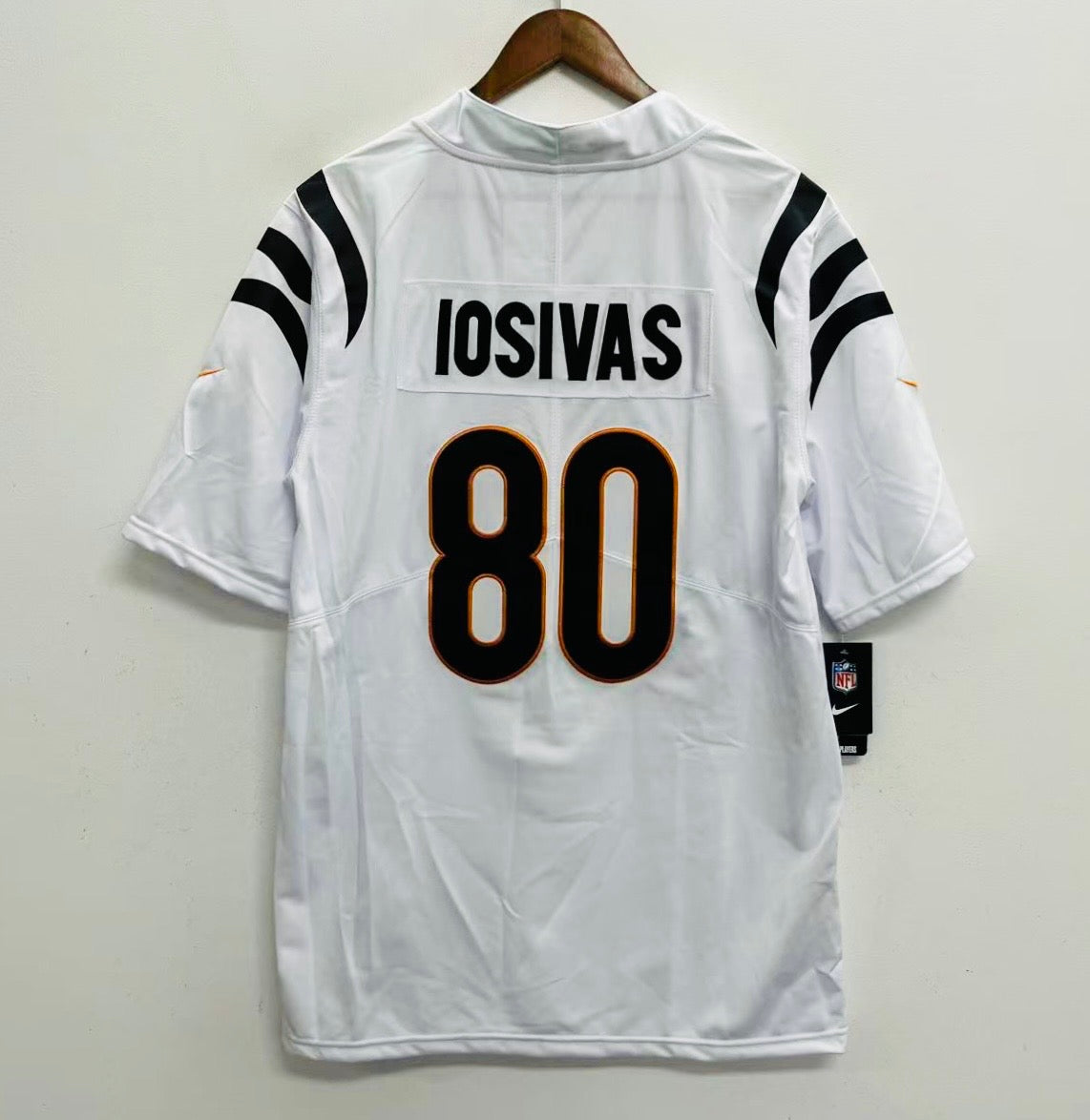 Andrei Iosivas Cincinnati Bengals Official NFL NIKE Jersey white