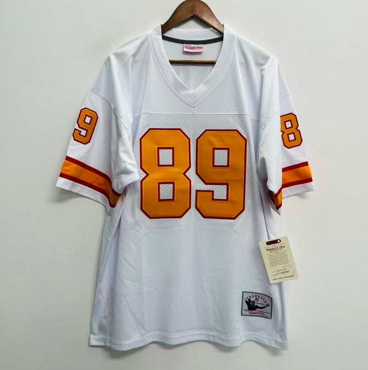 Any name & Number Tampa Bay Buccaneers 1976 NFL Mitchell & Ness Jersey