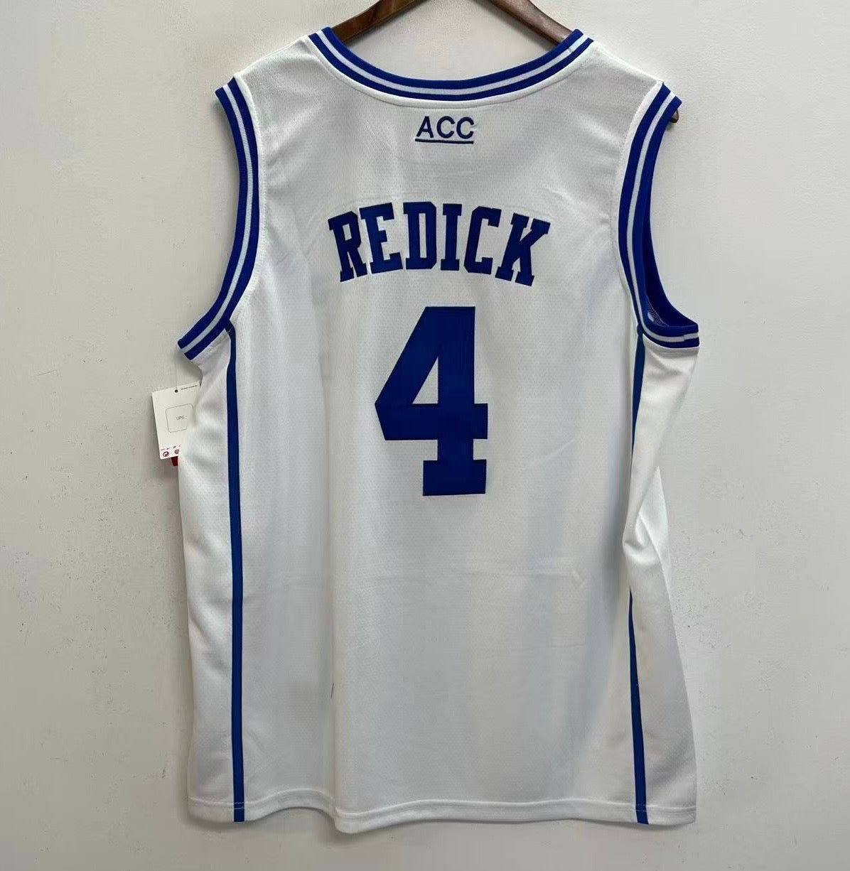 JJ Redick Duke Blue Devils NCAA Nike White jersey