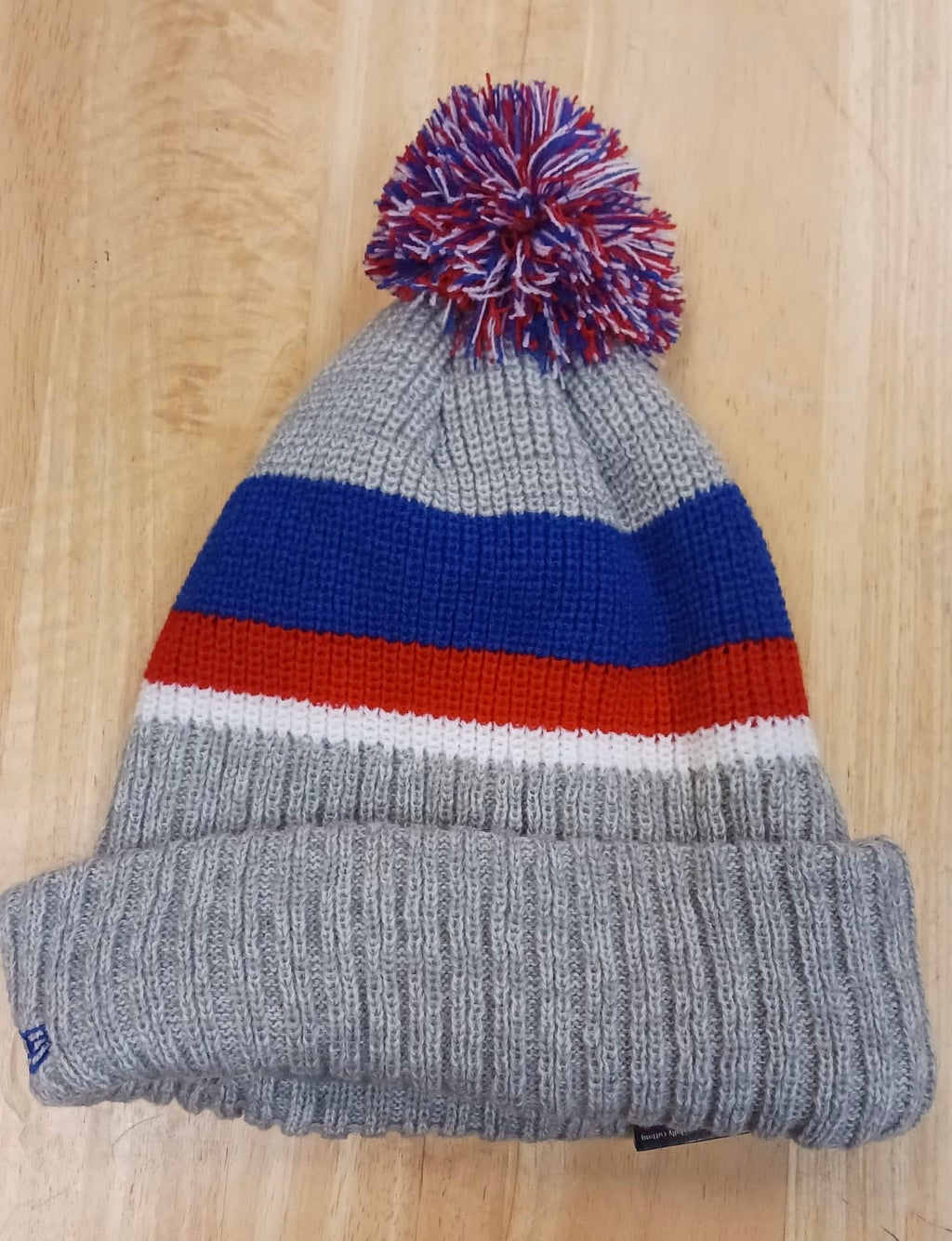 New York Giants NFL New Era winter knit Hat with Pom Pom