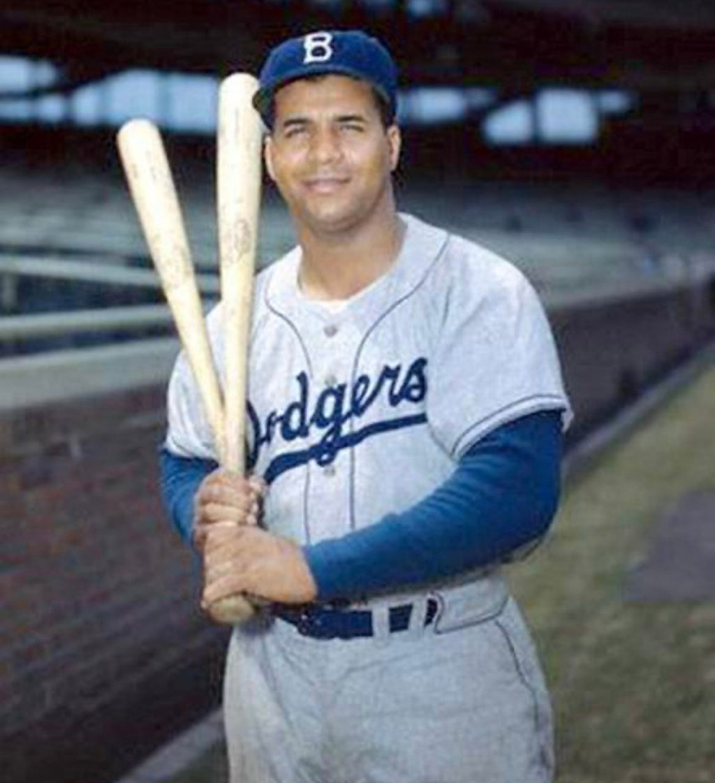 Roy Campanella 1955 Brooklyn Dodgers Official MLB Majestic Jersey