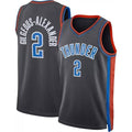 Shai Gilgeous Alexander Oklahoma City Thunder official NBA Nike Jersey black