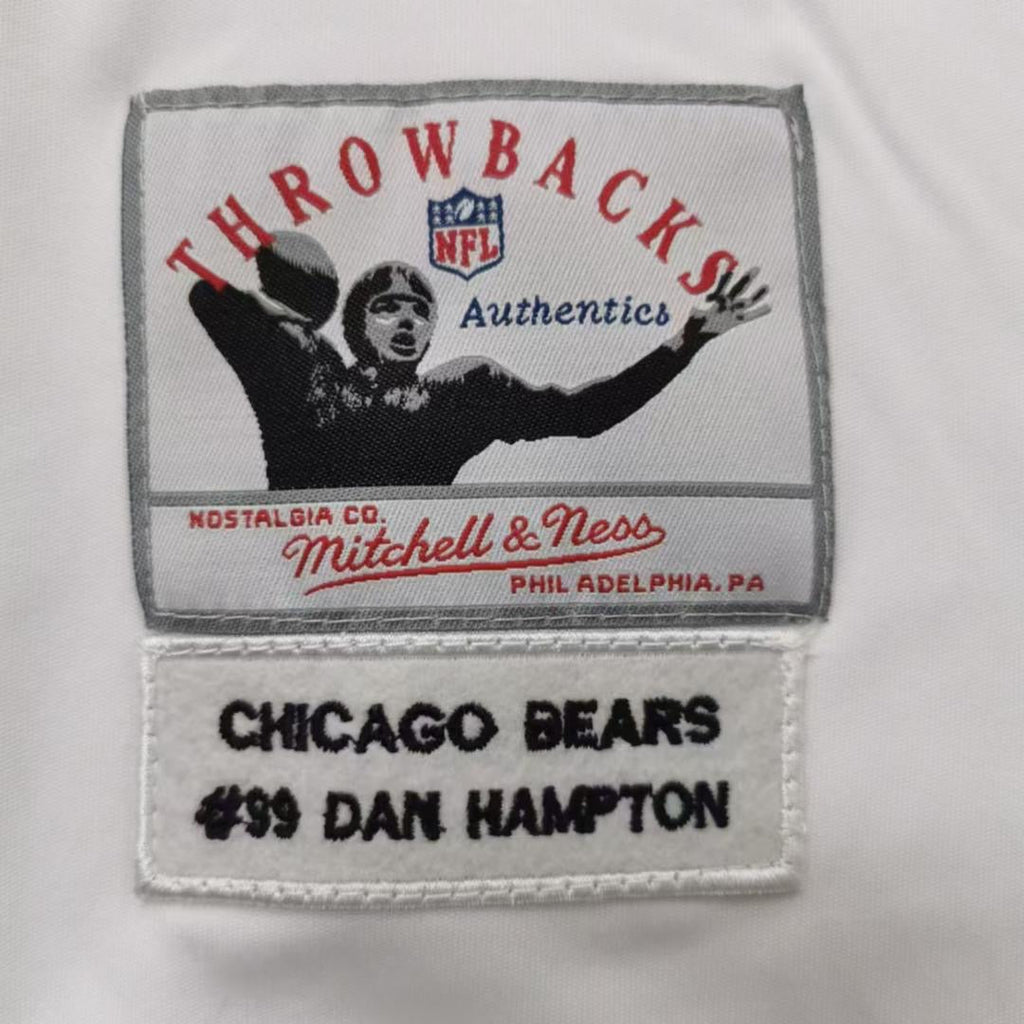 Dan Hampton Chicago Bears Official NFL Mitchell & Ness Jersey