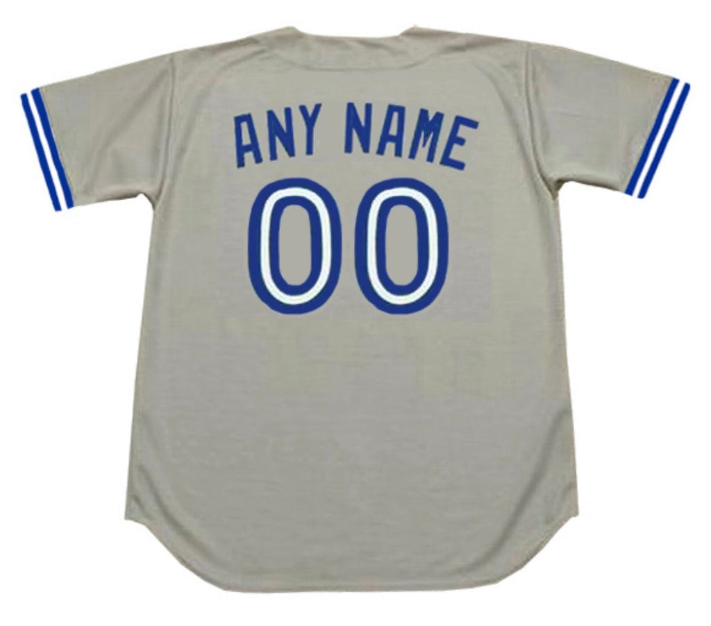 Toronto Blue Jays Any Name and Number customized YOUTH KIDS Official MLB Majestic jersey gray