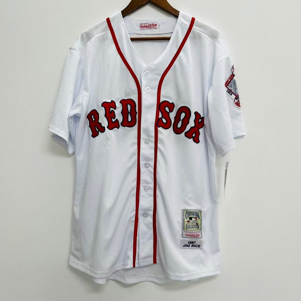 Jim Rice Boston Red Sox Official MLB Mitchell & Ness Jersey