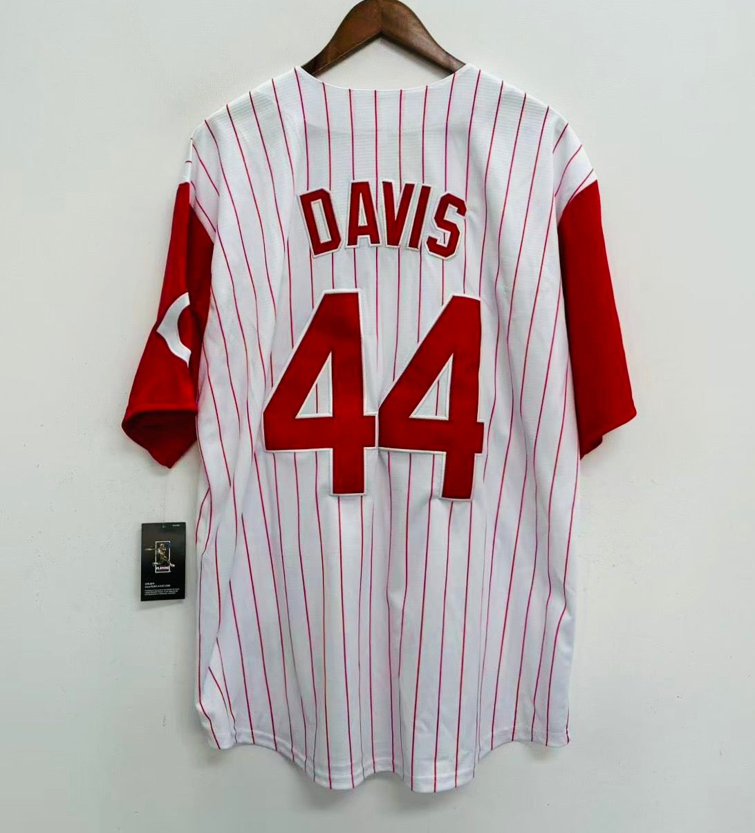 Eric Davis Cincinnati Reds Official MLB Majestic Jersey