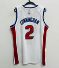 Cade Cunningham Detroit Pistons YOUTH Official NBA Nike Jersey white
