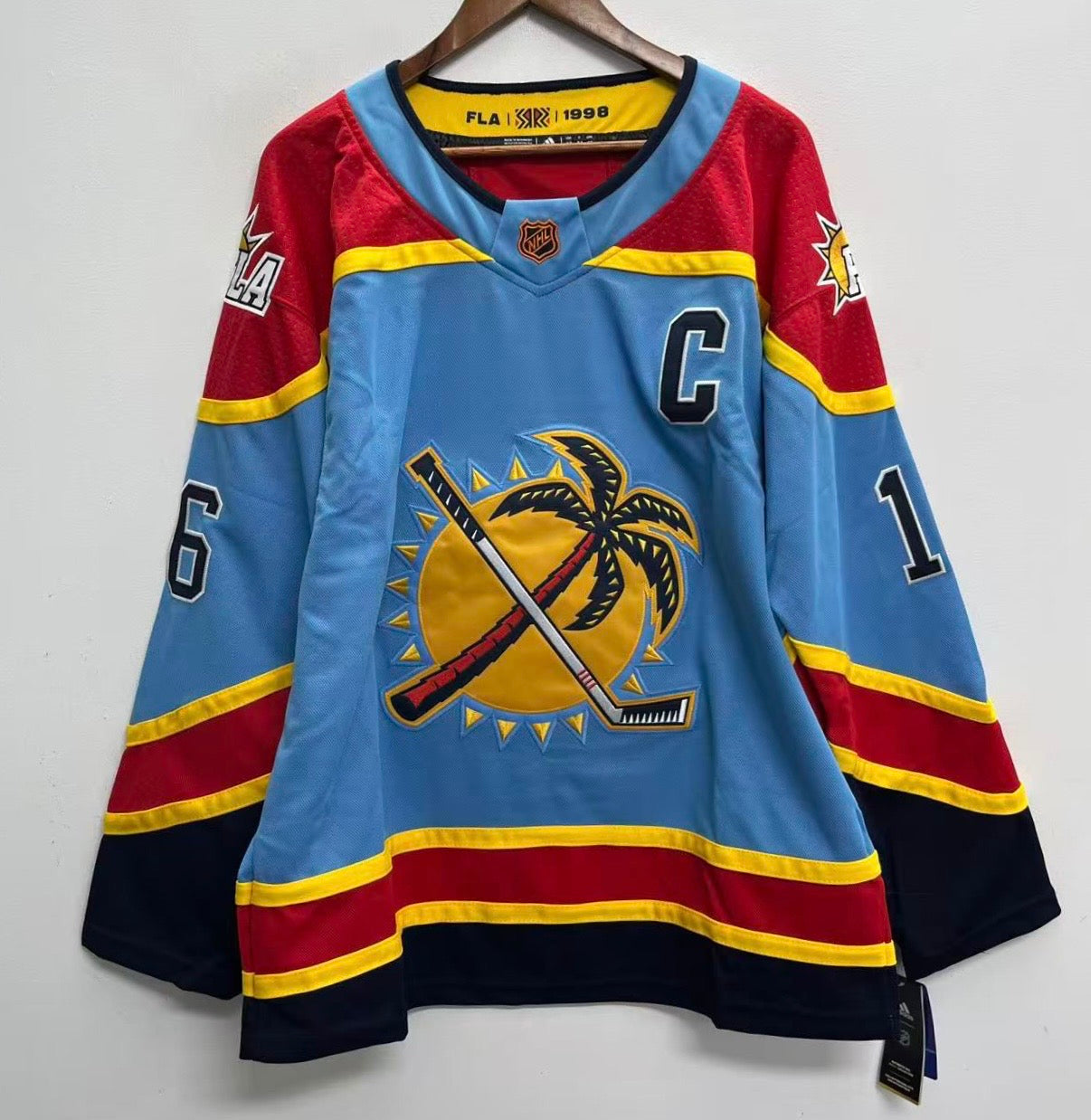 Aleksander Barkov Florida Panthers Official NHL Adidas  Jersey