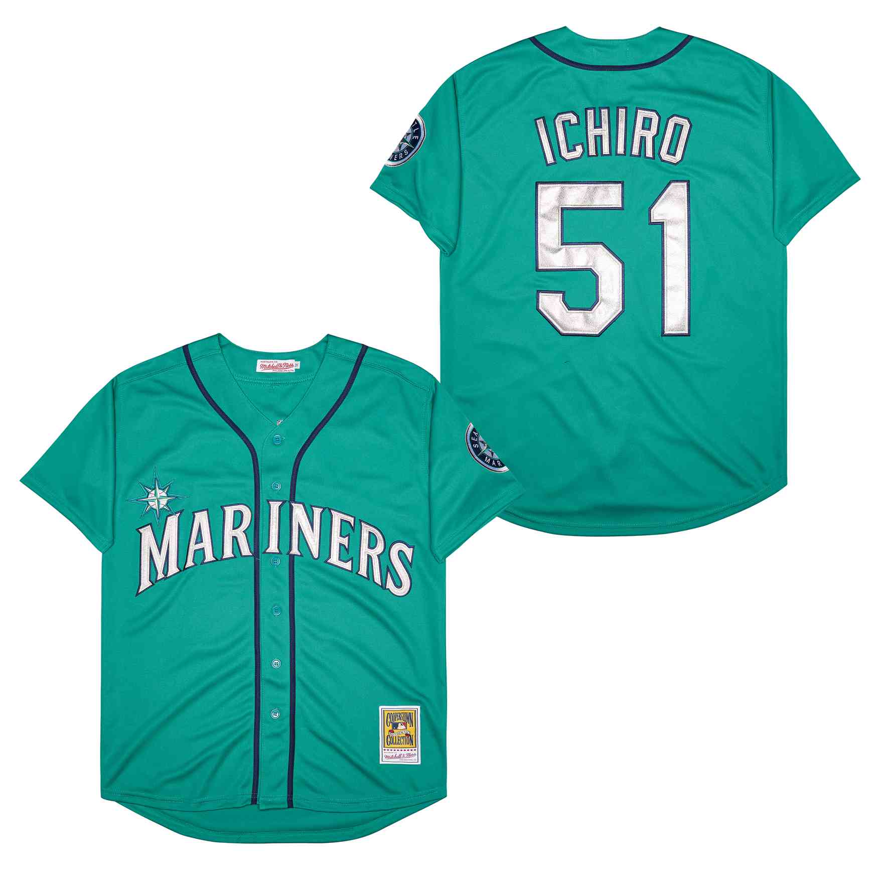 Ichiro Suzuki Seattle Mariners Official MLB Jersey Mitchell & Ness
