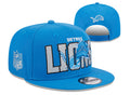 Detroit Lions New Era NFL Hat flat brim adjustable