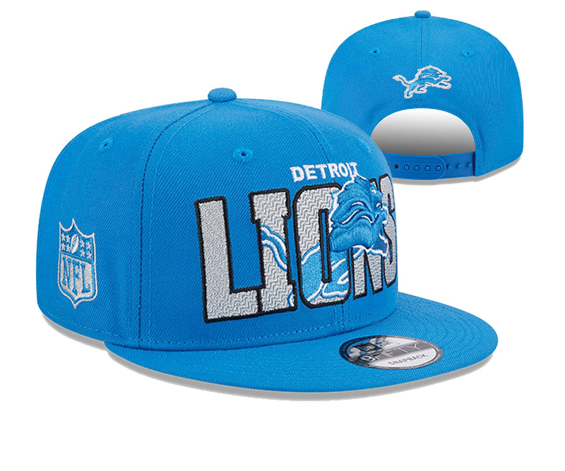 Detroit Lions New Era NFL Hat flat brim adjustable