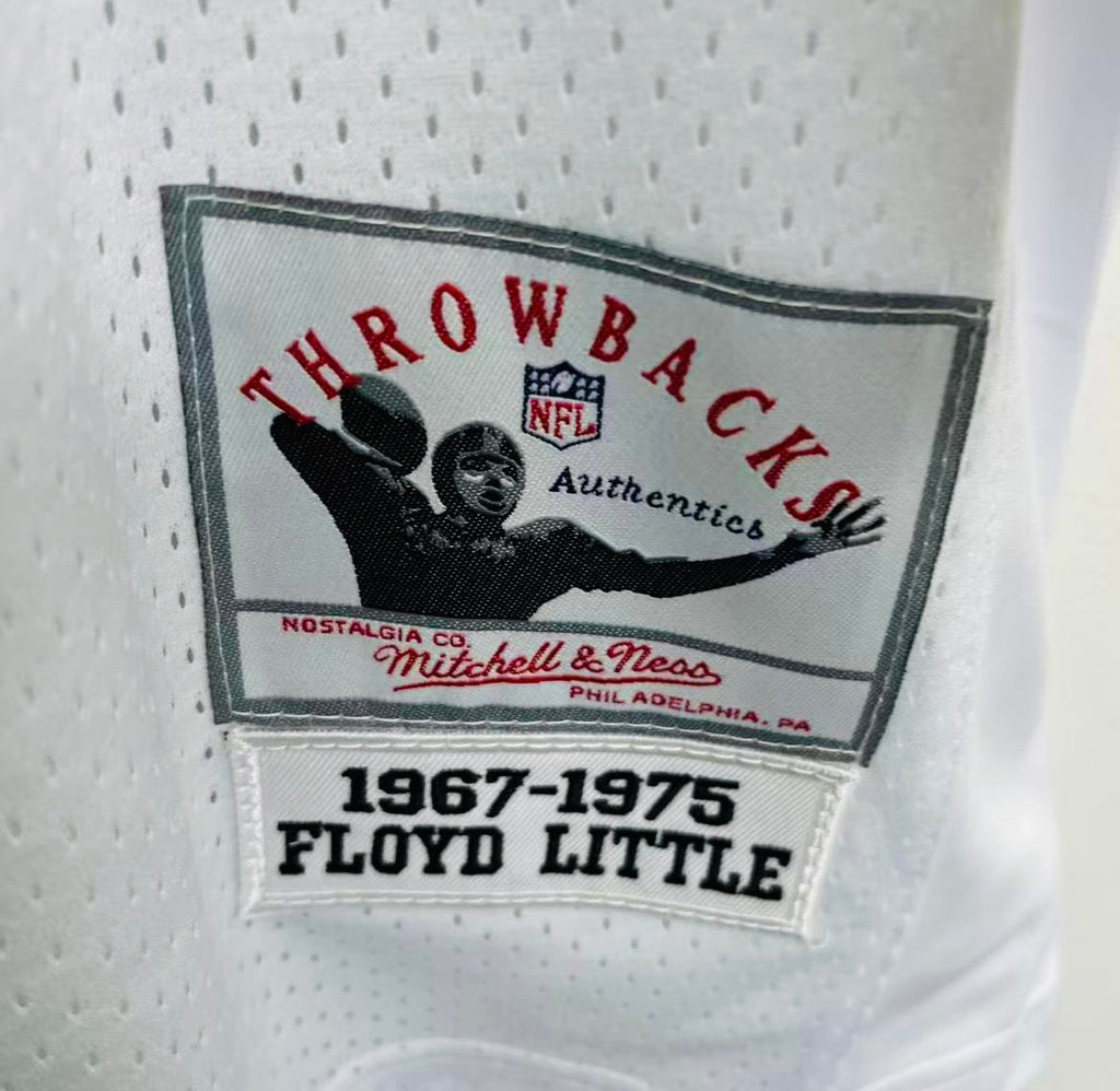 Floyd Little Denver Broncos NFL Mitchell & Ness Jersey white