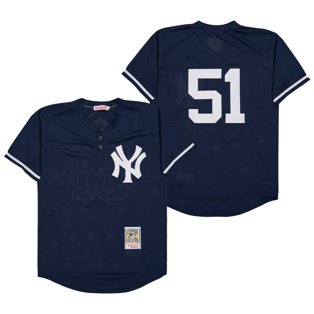 Bernie Williams New York Yankees Spring Training Jersey Mitchell & Ness