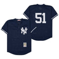 Bernie Williams New York Yankees Spring Training Jersey Mitchell & Ness