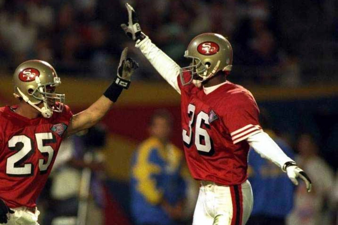 Merton Hanks San Francisco 49ers 1994 Jersey Mitchell & Ness