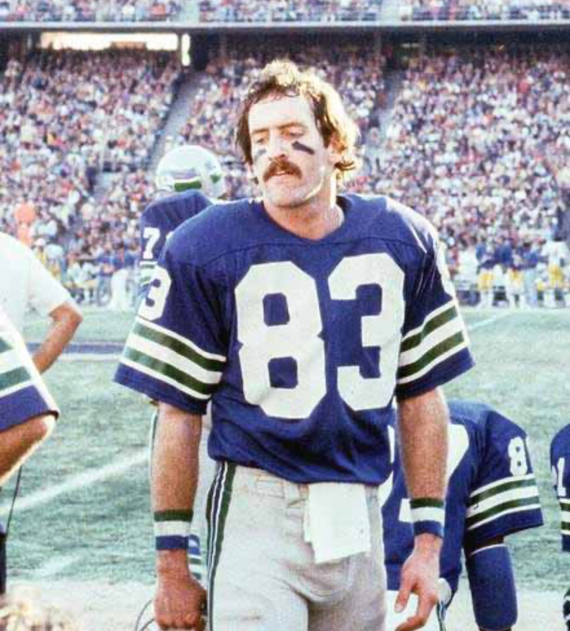 Steve Raible Seattle Seahawks Official NFL Jersey Mitchell & Ness