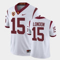 Drake London USC Trojans Official NCAA Nike Jersey White