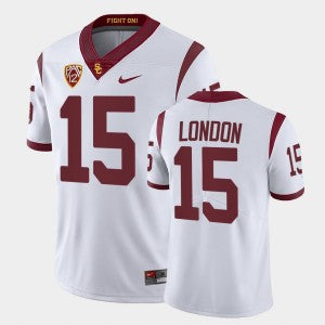Drake London USC Trojans Official NCAA Nike Jersey White