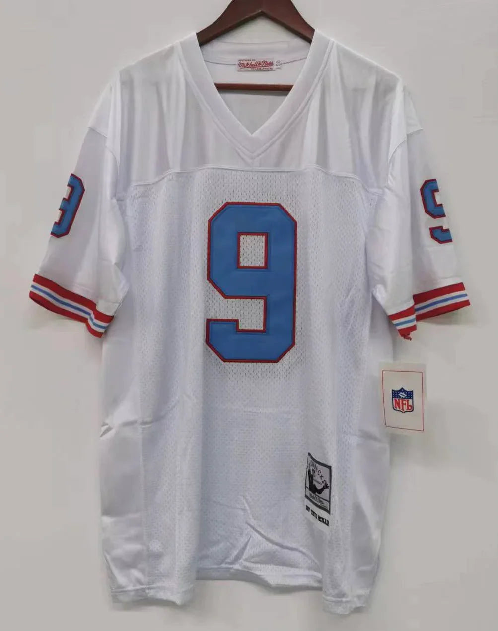 Steve McNair Houston Oilers Official NFL Mitchell & Ness Jersey