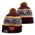 Washington Commanders NFL New Era winter knit Hat with Pom Pom