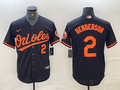 Gunnar Henderson Baltimore Orioles jersey Nike black